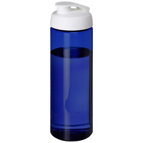 Bidon de sport publicitaire 850 ml Ocean Plastic H2O Active® Bleu et Blanc
